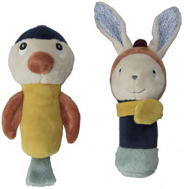 Set de 2 maracas Gabin Lapin Ebulobo